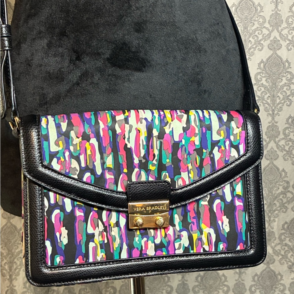 Vera Bradley Colorful Abstract Crossbody Bag